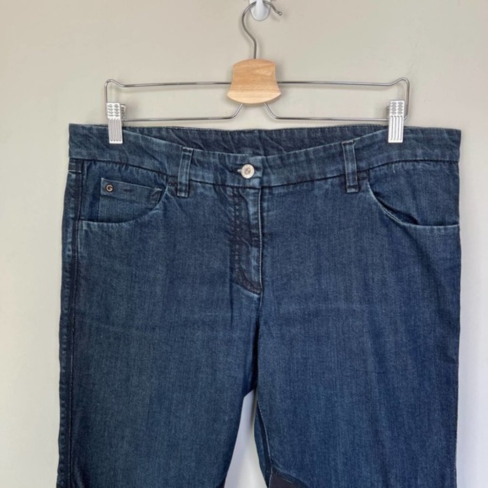 Gunex for Brunello Cuccinelli Equestrian Style Riding Skinny Jeans Size 12 - Picture 3 of 13